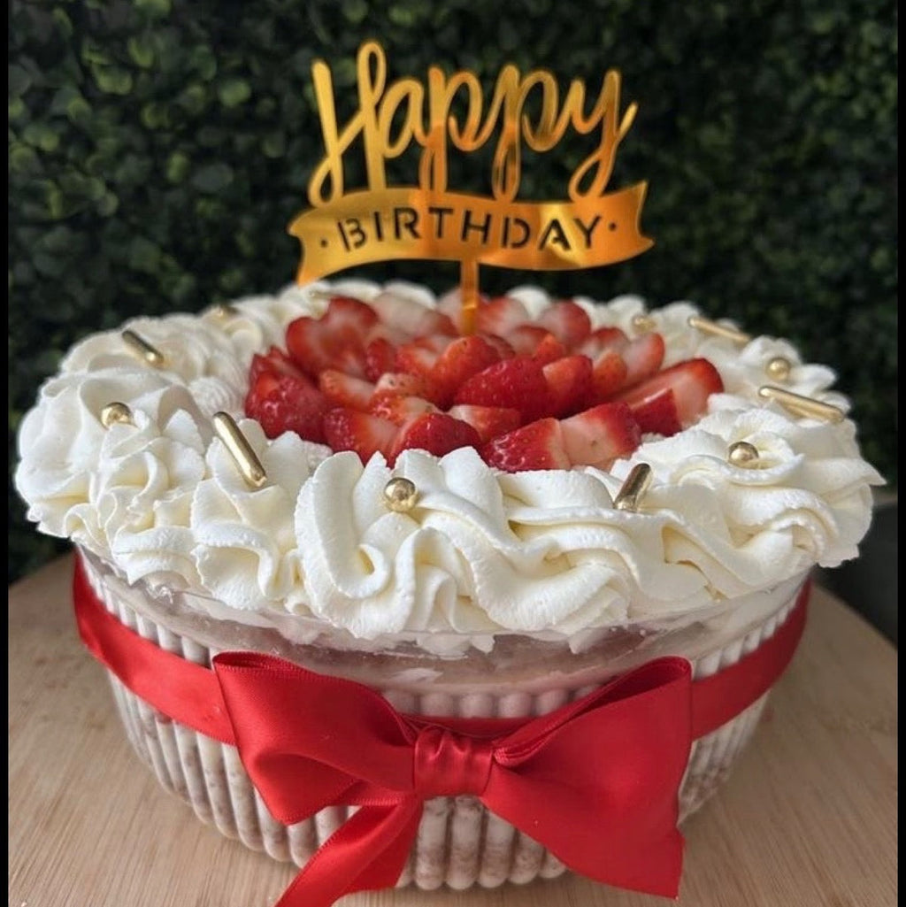 Tres Leches Tray with Fruit